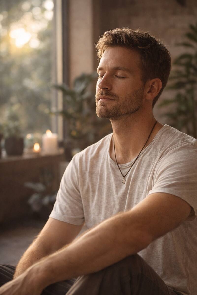 Silhouette of a person standing in soft natural light — your body tells its story before you say a word