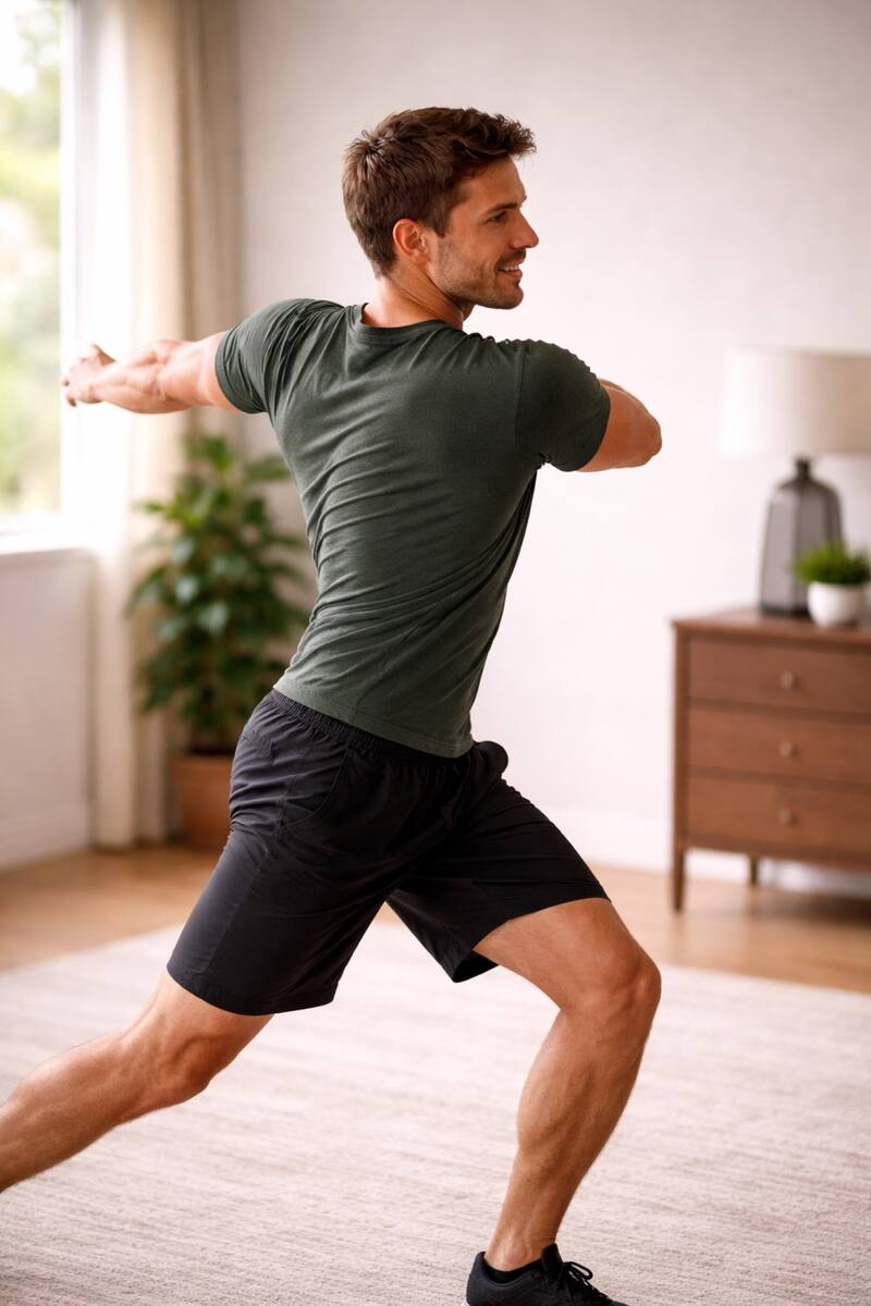 Abstract spiral or person in rotational movement